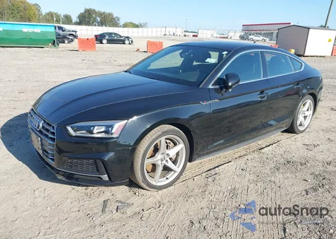 2018 Audi A5 2.0T Premium z USA, uszkodzony, nr VIN WAUENCF58JA013874